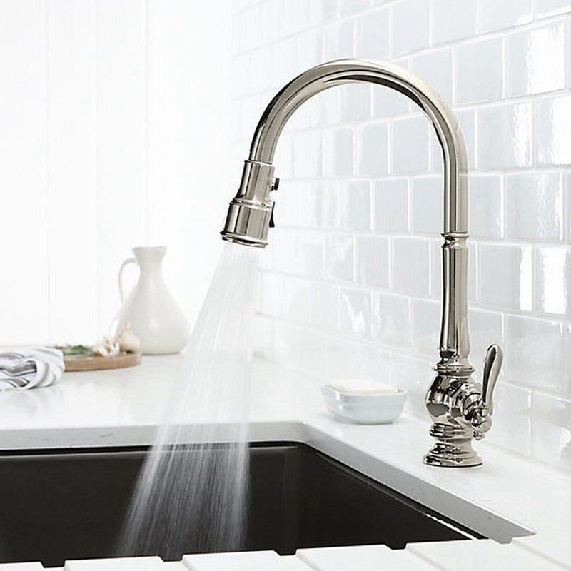 キッチン用水栓 蛇口 シャワー 伸びる 伸縮 水栓 ハンドル おしゃれ 交換 リフォーム Kohler コーラー アメリカ 水回り メーカー 高級 ブランド 通販 Lineポイント最大0 5 Get Lineショッピング