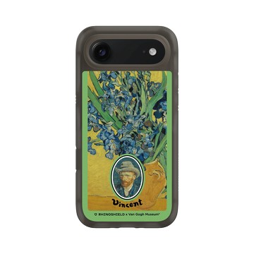 iPhone Air AirX 本質黑 - Van Gogh Museum - 鳶尾花 - 畫框