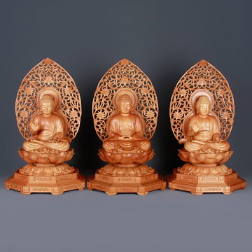 三寶佛(釋迦佛/藥師佛/阿彌陀佛)