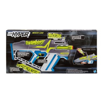 【W先生】孩之寶 NERF Hyper 極速系列 衝鋒射擊器 MACH-100 電動槍 球彈槍 HE8911