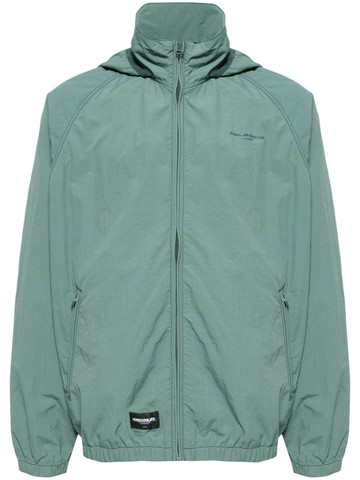 CHOCOOLATE - logo-appliqué track jacket - men - Polyamide - XL - Green