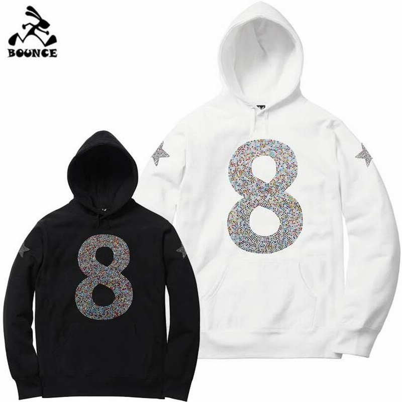 FR2 梅 Rhinestone Logo Hoodie ラインストーン パーカー