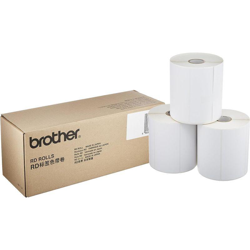 brother プレカット紙ラベル TD-4000 4100N用3本パック RD-S03J1