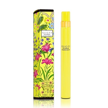 GUCCI Flora Gorgeous Orchid 華麗蘭花之約女性淡香精 10ML 噴式小香