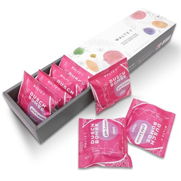 華爾滋7號淋浴SPA香氛錠-愛戀玫瑰(7入禮盒組)