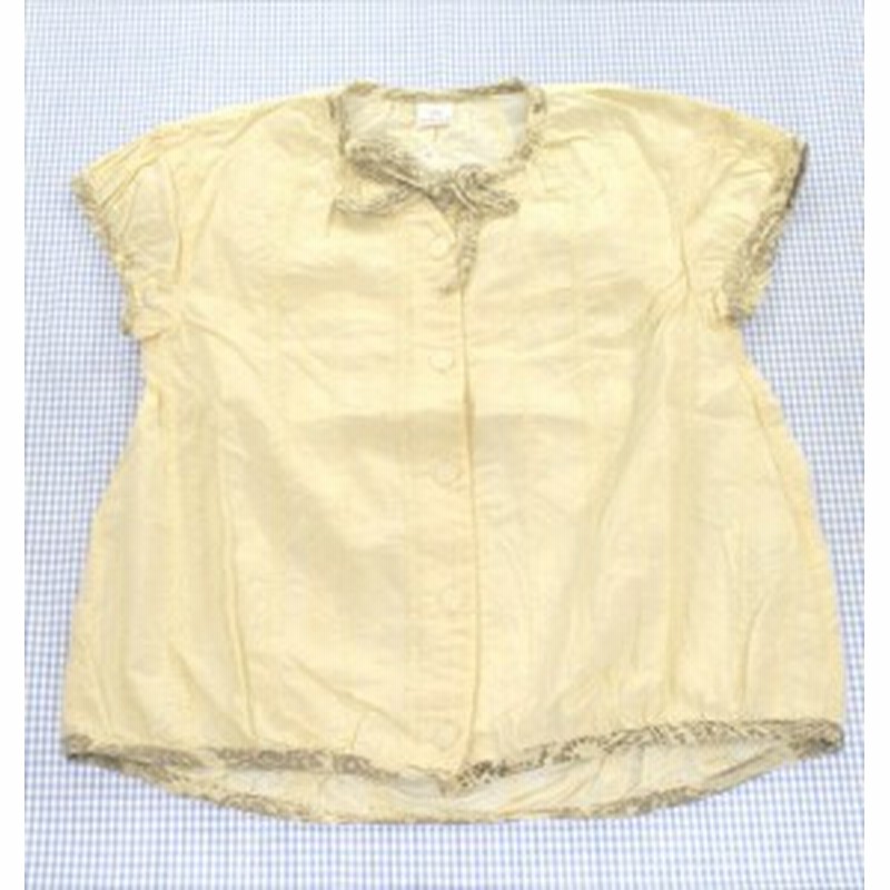 キッズ トップス ドルチーナ Dolcina ブラウス 半袖 100cm ベージュ系 女の子 中古 子供服 通販 買い取り 通販 Lineポイント最大1 0 Get Lineショッピング