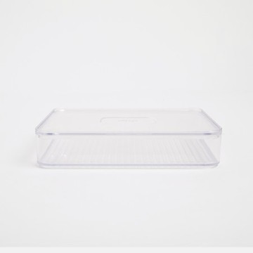 巴西OU 冰箱收納盒 薄型/單層