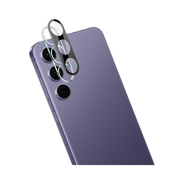 Imak 艾美克 SAMSUNG 三星 Galaxy S25+ 鏡頭玻璃貼(一體式)(曜黑版)