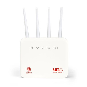 zonch b625 4g+5g sim lte wifi分享器無線網卡路由器 4天線 300mbp