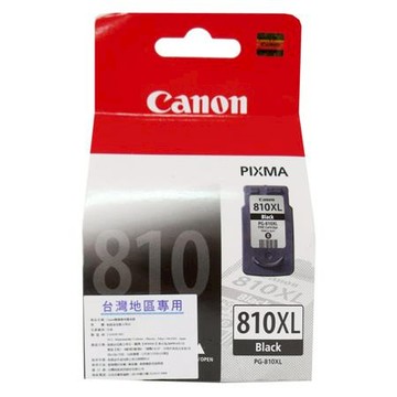 佳能Canon原廠高容量墨水匣/含噴頭/PG-810XL/黑色