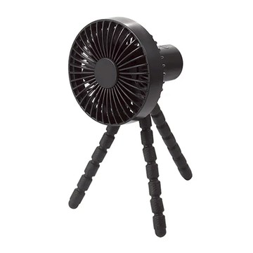 USB八爪魚隨身三腳架風扇  黑色  單一商品