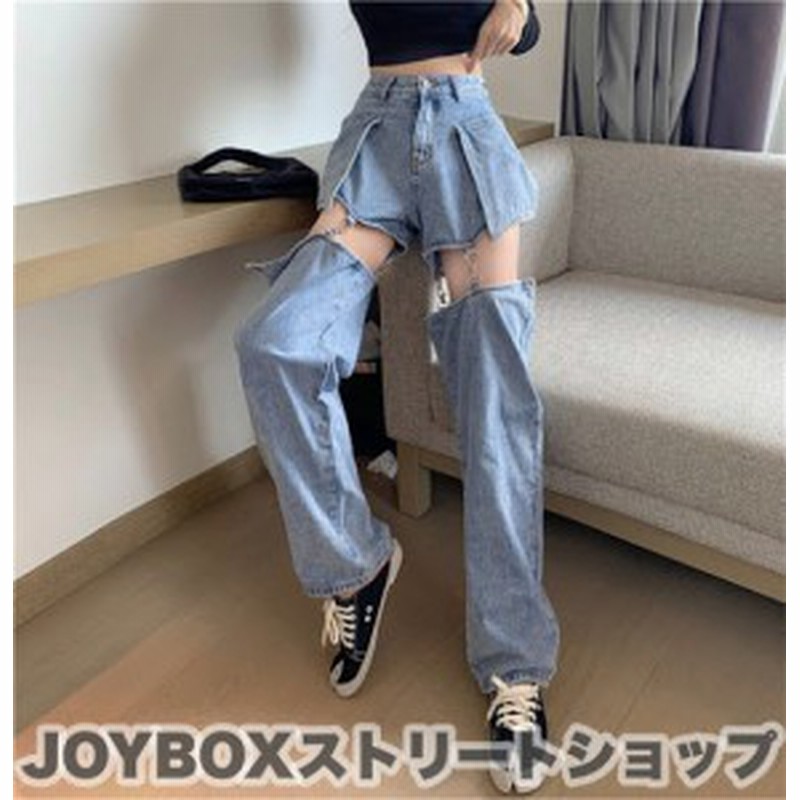 デニム ショート パンツ 韓国 ストリート ダンス 衣装 Hiphop 絶対領域 足カバー 原宿系 K Pop レゲエ オルチャン 地雷 ジーンズ レディ 通販 Lineポイント最大1 0 Get Lineショッピング
