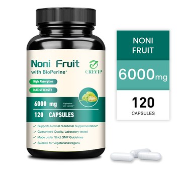 諾麗果萃取物300毫克🥑，20:1 萃取物相當於 6,000 毫克諾麗果粉