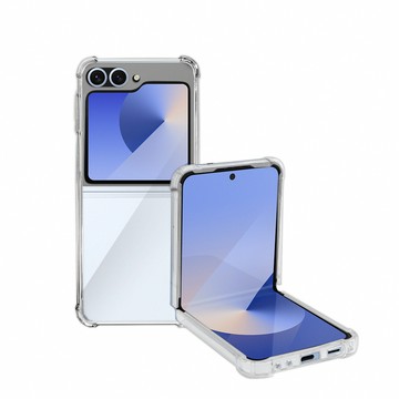 Timo SAMSUNG Galaxy Z Flip6 全透明氣囊防摔手機保護殼套