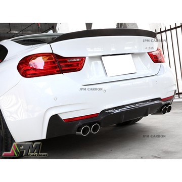 BMW F32 M SPORT 保桿 3D款 碳纖維 四出 後下巴 CARBON