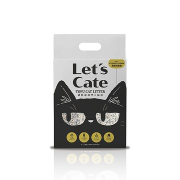 Let's cate 混和型豆腐砂7L/2.5kg(活性碳+原味)-1包