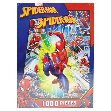MARVEL 漫威 SPIDER-MAN 蜘蛛人 盒裝拼圖 MR031B  1個  紅色  1000片
