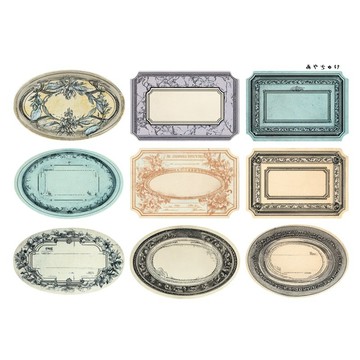 【9 月新品】20-147-0364 裁切紙 幻想復古浪漫喫茶
