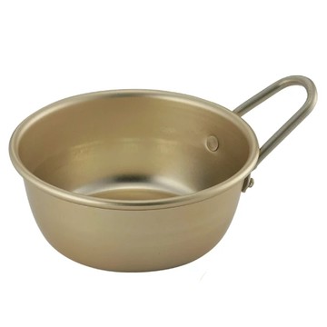 SALUS 佐藤金屬 鋁製多功能調理碗  13cm  金色  1個