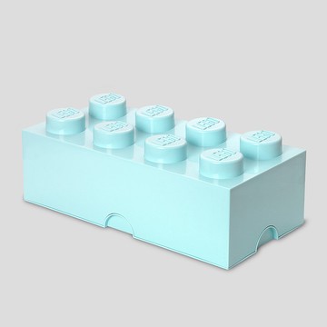 Room Copenhagen 樂高 LEGO 8凸收納盒-水藍(40041742)