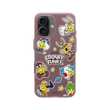 iPhone 17 Clear (相機按鈕) 晶醺玫 - 樂一通 Looney Tunes - 崔弟玩偶裝