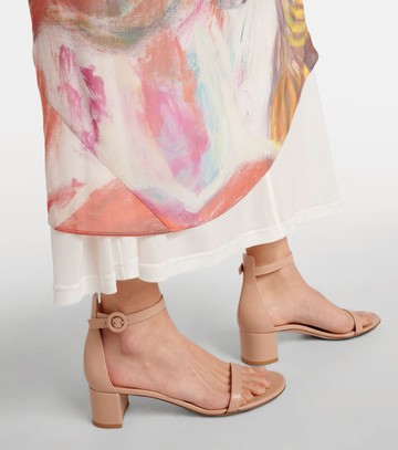 Gianvito Rossi Gaeta 45 leather sandals