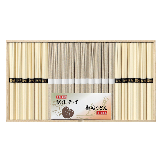 法事引き出物　食品｜30％OFF｜信州そば・讃岐うどん詰合せ　No.30　※消費税・8％｜粗供養　法事のお返し