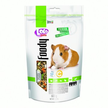 LOLO 營養滿分天竺鼠主食  600g  1袋