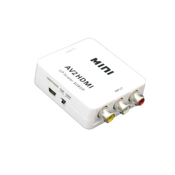 RCA 轉換器 AV端子(RCA 紅白黃) 視訊影像 轉 HDMI 影音數位類比訊號轉接器