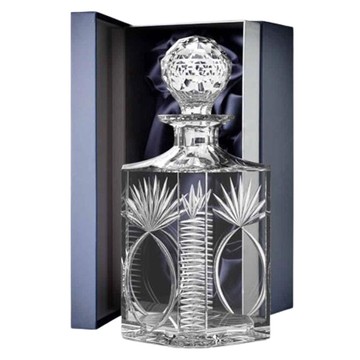 Glencairn 波斯威爾方形水晶威士忌醒酒器  1個  750ml  不適用