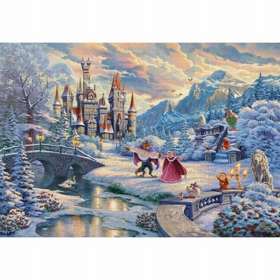 ディズニー 1000ピース ジグソーパズル Beauty And The Beast S Winter Enchantment 通販 Lineポイント最大get Lineショッピング