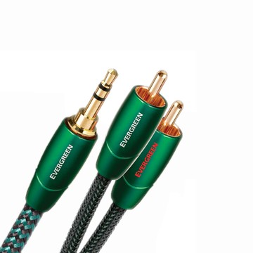 Audioquest 美國 Evergreen (3.5mm to RCA) 類比訊號線 2.0M