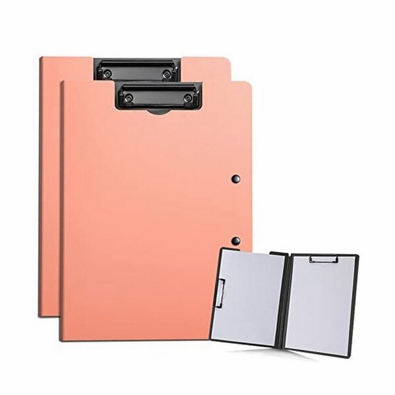 Allmira バインダー 二つ折り 2個セット 両面 クリップボード クリップファイル ダブルクリップ 折りたたみ 2つ折り 縦 おしゃれ 事 通販 Lineポイント最大0 5 Get Lineショッピング