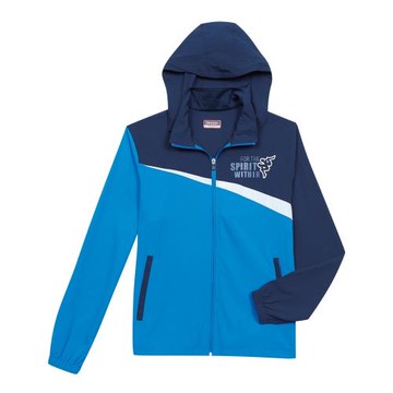 KAPPA義大利 時尚中性單層外套 33124QWA03 丈青 義大利藍33124QWA03