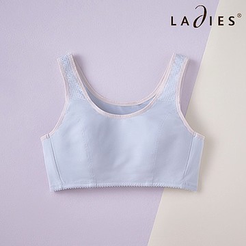 蕾黛絲-Step 1 保護型冰咖啡紗曉女生S-EL中背心 淺灰