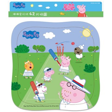 PeppaPig粉紅豬小妹：佩佩愛玩球(42片拼圖)