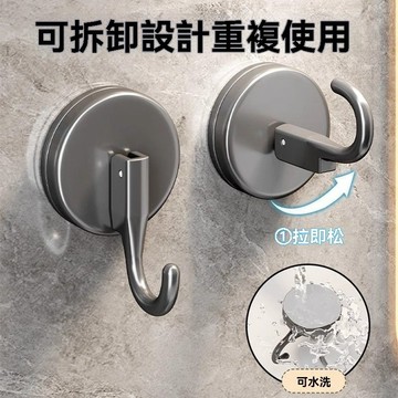 🔥臺灣出貨🔥強力吸盤式可拆卸粘鉤廚房掛鉤加大加厚衛生間浴室免打孔粘鉤掛鉤