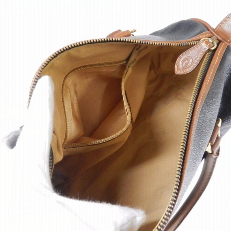 TRUSSARDI トラサルディ ロゴデザイン ハンドバッグ PVC