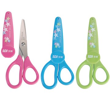 SDI手牌 0858C 5-1/2" 可愛學生剪刀 附保護蓋【APP滿額下單10%點數(單一帳號最高5000點)】1/31止