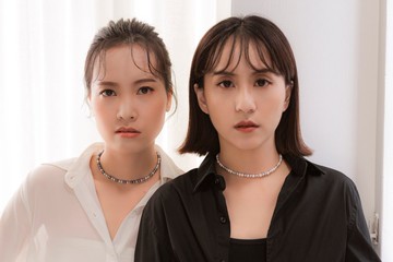 才德的女子 - 珍珠頸鍊14吋_鍍烏K金配件