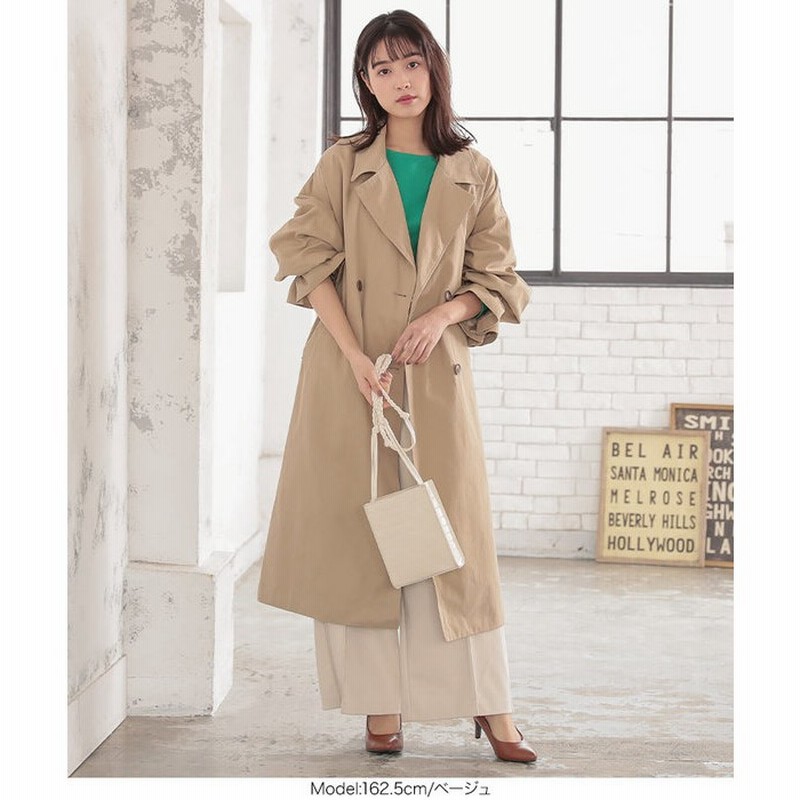 神戸レタス ボリュームスリーブカラーートレンチコート K911 レディース アウター コート トレンチ スリーブ 大人 かわいい ピンク フリー レディース 通販 Lineポイント最大get Lineショッピング
