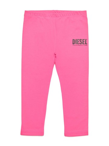 Diesel Kids - logo-print jersey leggings - kids - Cotton - 18-24 mth - Pink