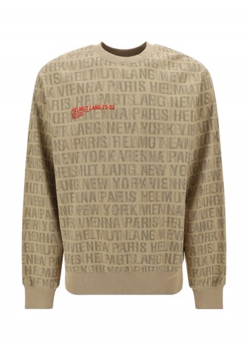Helmut Lang - All Over Sweatshirt - Mens - Brown