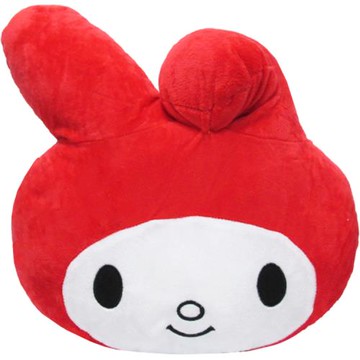 美樂蒂抱枕午睡枕午安枕靠枕靠墊頭型抱枕 994606【卡通小物】