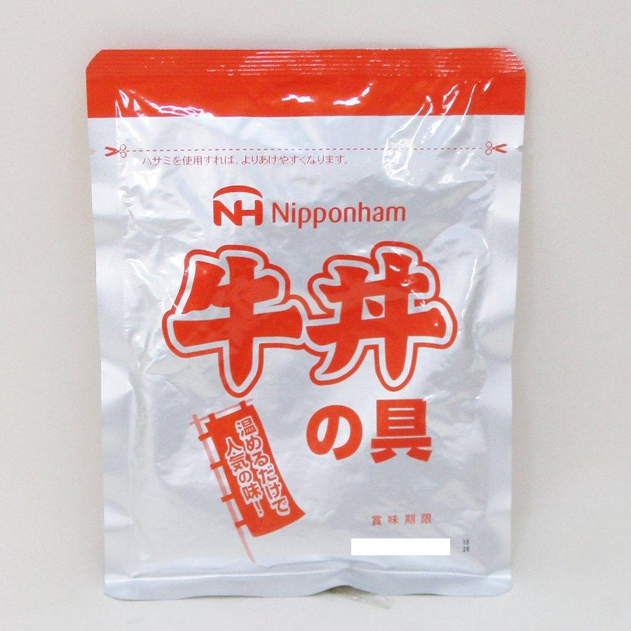 牛丼の具 レトルト食品 どんぶり繁盛 日本ハムｘ４食セット 卸 送料無料