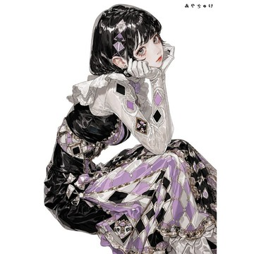 【6 月新品】07-133-0142 人物貼紙 馬戲團風格