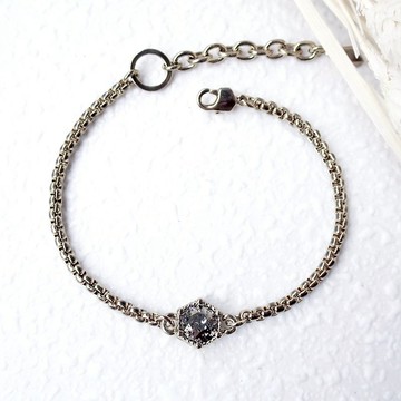 VIIART。原石-星空金。Vintage復古金古著黃銅手鍊