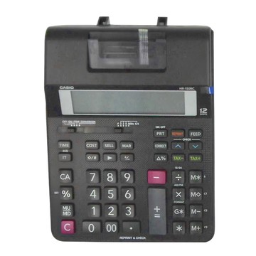 CASIO 卡西歐 計算機  HR-150RC  1個