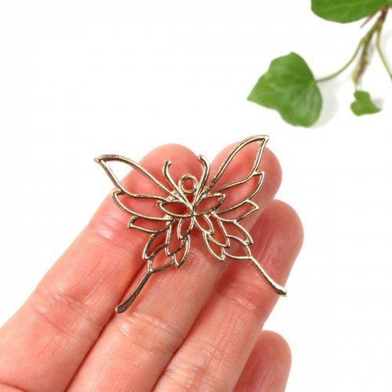 255 ステンドグラス✴ちょうちょ✴レジンヘアゴム✴キーホルダー