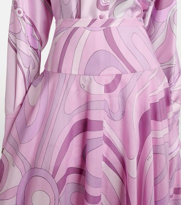 Pucci Marmo cotton muslin maxi skirt